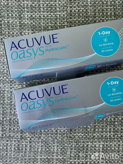 Линзы acuvue oasys