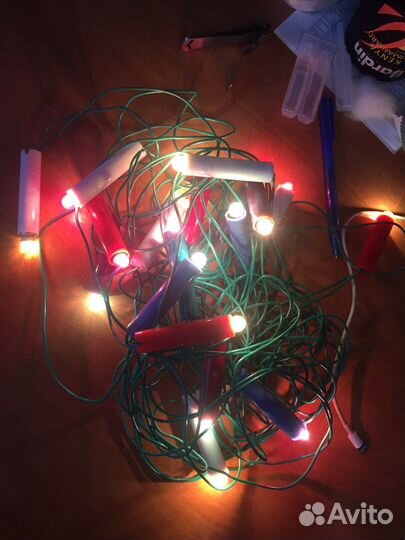 Елочная гирлянда СССР