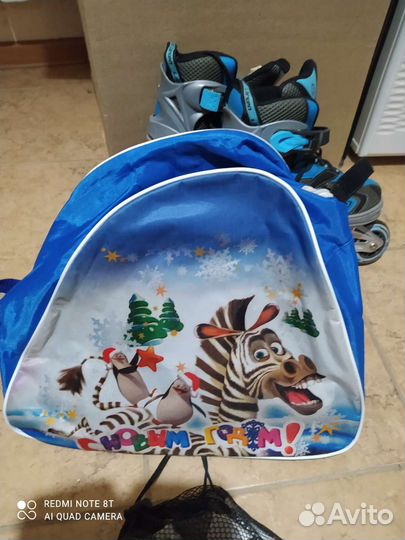 Коньки роликовые детские раздвижные