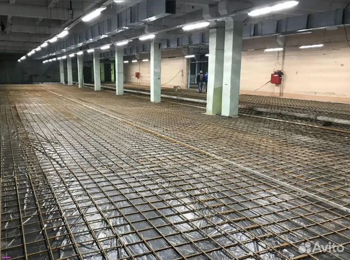 Топпинг, Бетонные полы промышленные полы