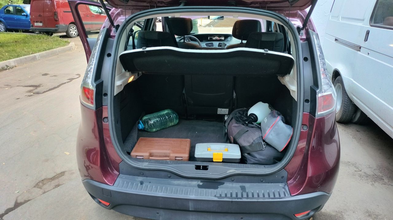 Renault Scenic: фото из отзыва
