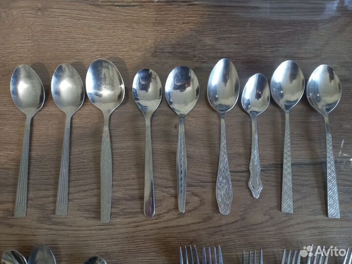 Ложки и вилки нержавейка