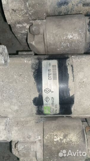 Стартер renault /kangoo/logan/sandero/clio/megane