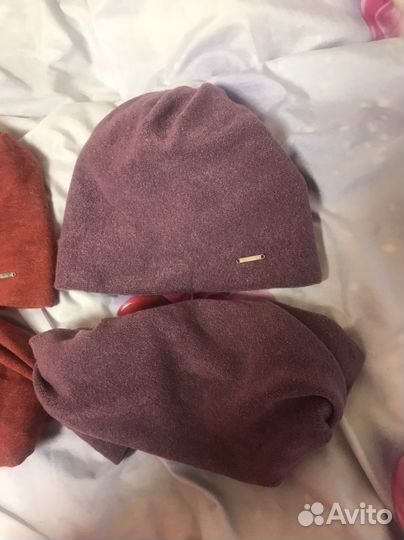 Шапка и снуд осень зима