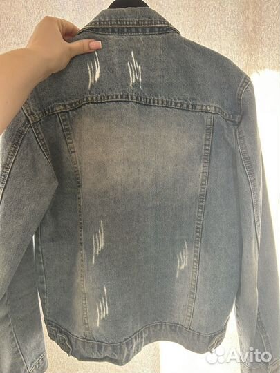 Джинсовая куртка женская 46,48-50