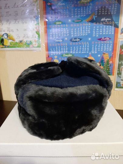 Мужская шапка ушанка