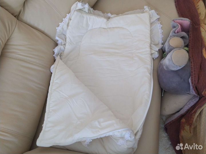 Конверт+одеяло для выписки новорождённого