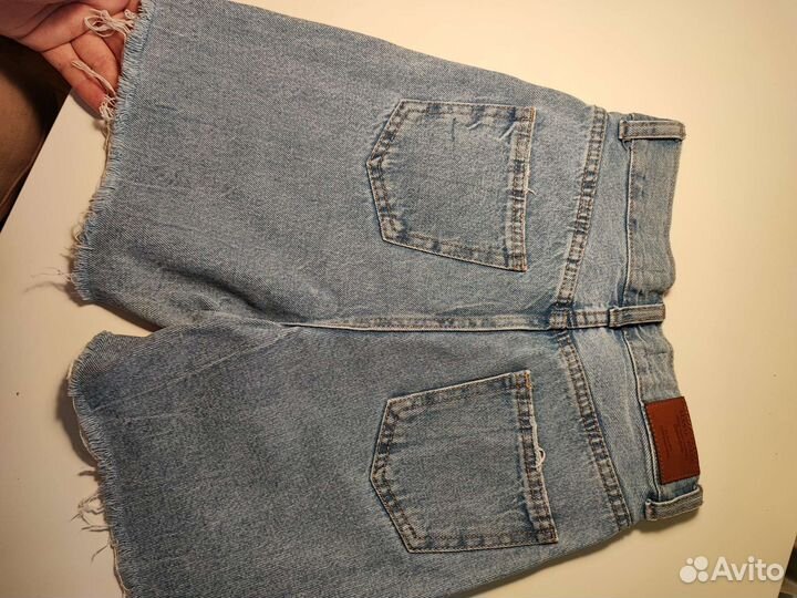 Пакет джинсовой одежды для девочек 128 р-р