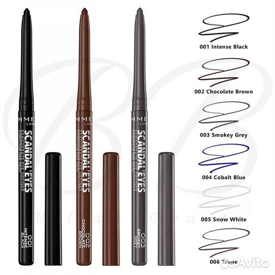 Rimmel ScandalEyes Exaggerate Eye Definer 001/006