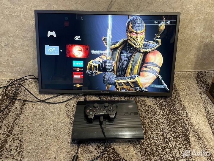 Ps3 ss прошитая с играми