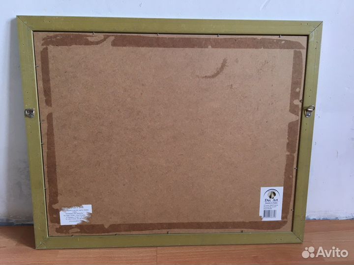 Картина/репродукция в раме кот, Декарт