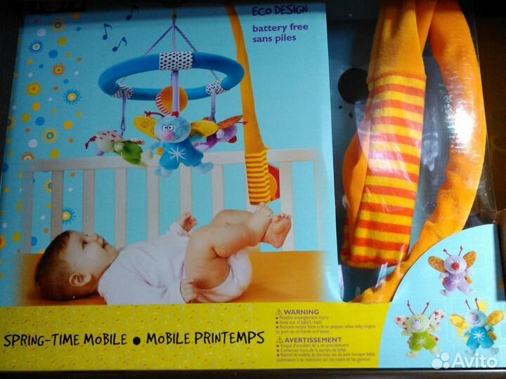 Карусель в кроватку Taf Toys