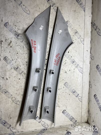 Обшивка передней стойки volkswagen polo седан 2019