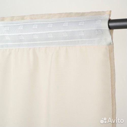 Тюль бежевый IKEA Икеа новая