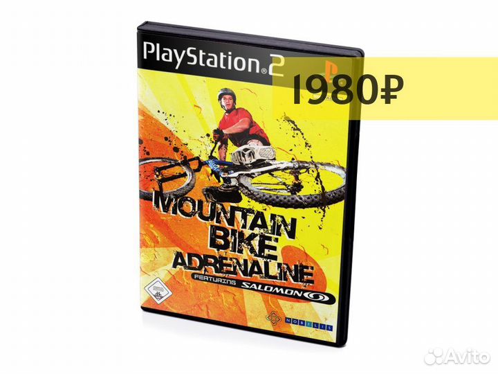 Mountain Bike Adrenaline, б/у, английский (PS2)