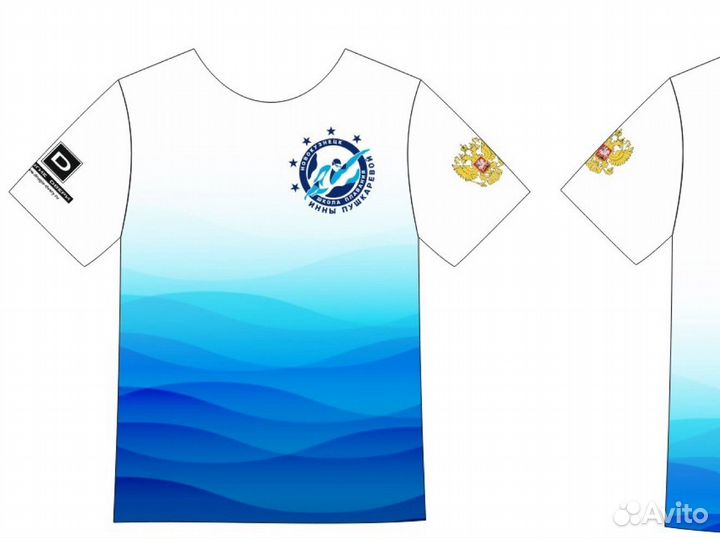 Пошив командных футболок, печать