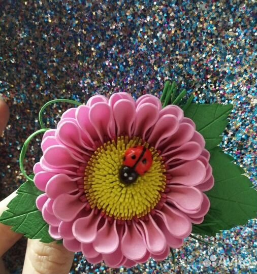 Заколочки из фоамирана