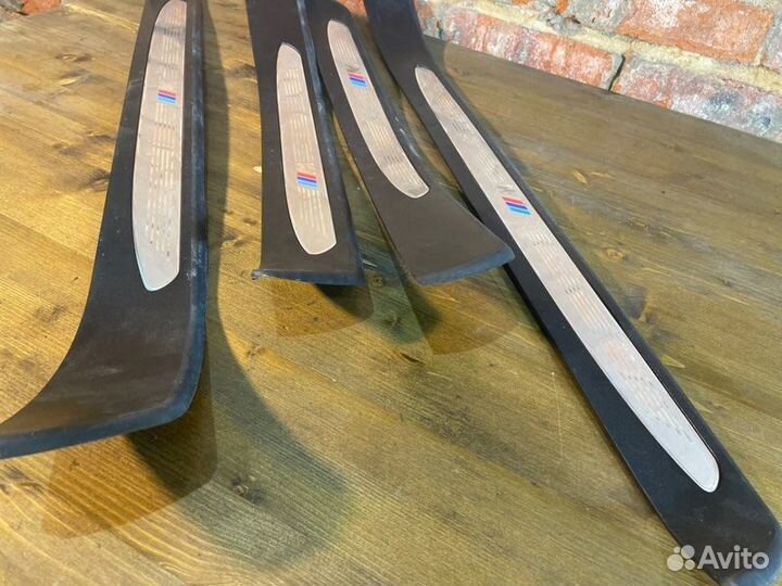 Накладка на порог салона Bmw 5 E60 N52B25 AF 2005