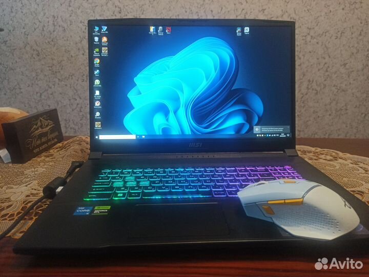 Игровой ноутбук msi katana 17