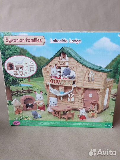 Sylvanian families дом lakeside lodge