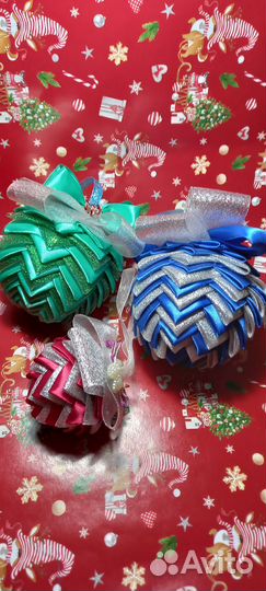 Новогодний декор и игрушки ручной работы