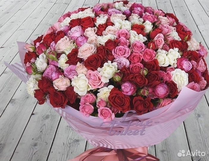 101 тюльпан Букеты Цветы