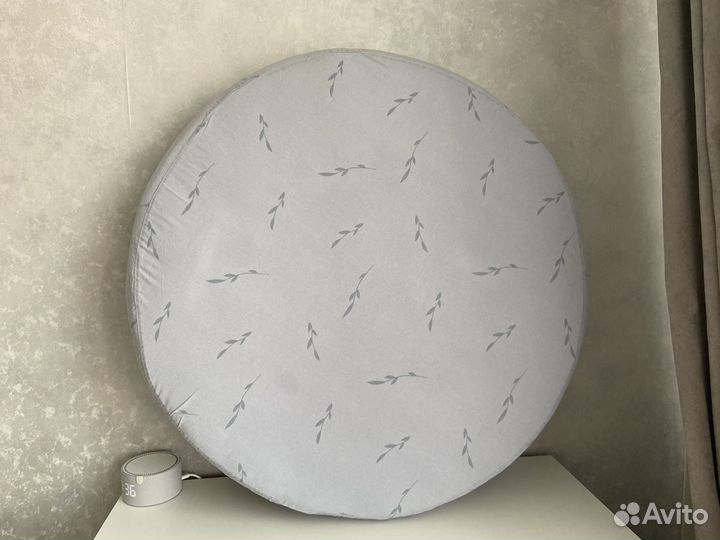 Матрас детский круглый 75/75 с наматрасниками