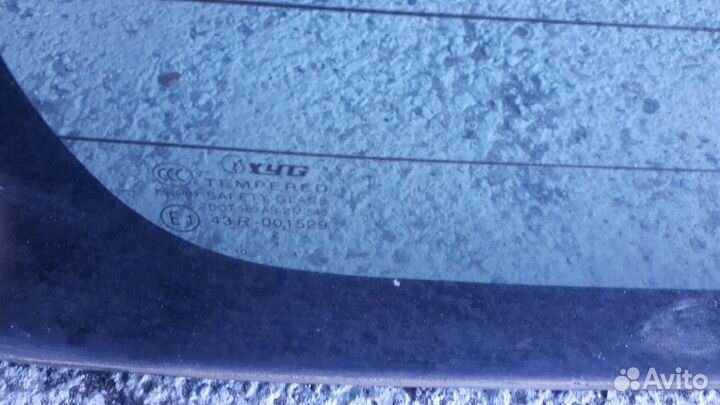 Заднее стекло Elantra HD Элантра Хд