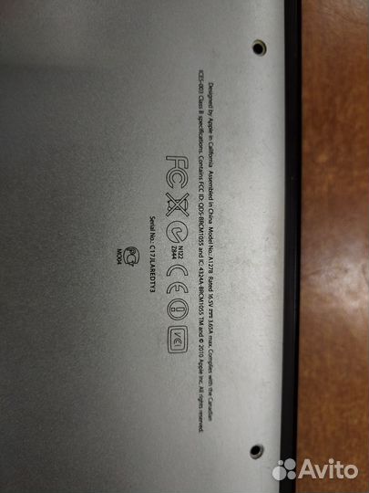 McaBook PRO 13 (2012) Core i5