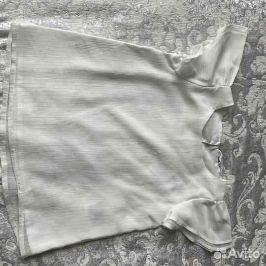 Блузка белая 122