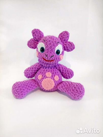 Мягкая игрушка лунтик, ручной работы