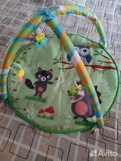 Детский игровой развивающий коврик