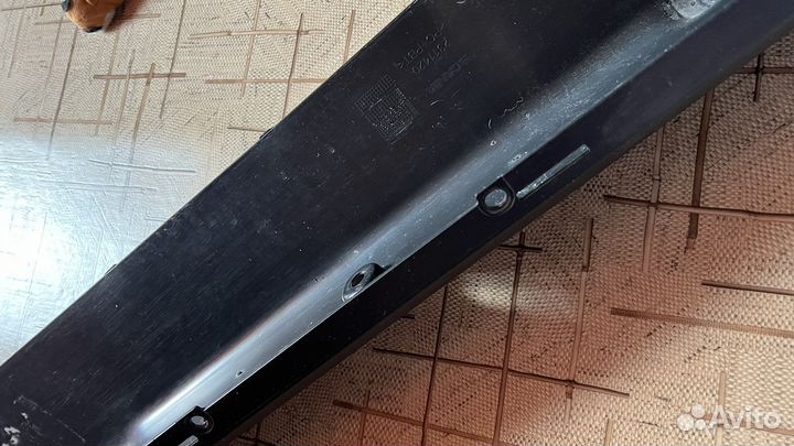 Накладка бампера scania