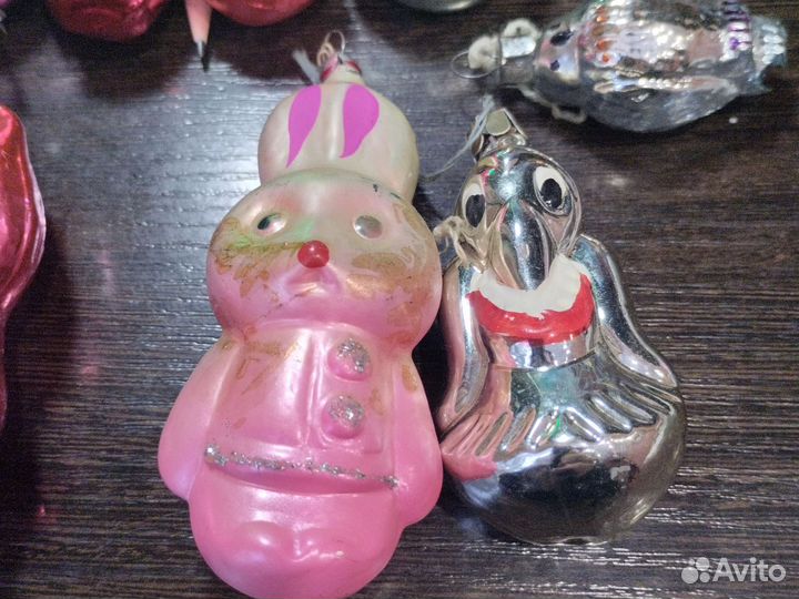 Елочные игрушки СССР
