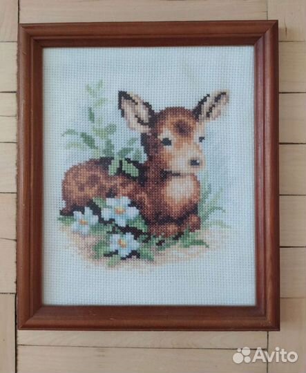 Картина вышитая крестиком