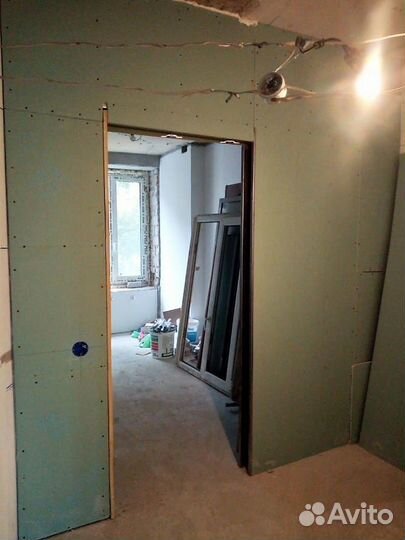 Возведение перегородок и стен