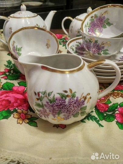 Сервиз чайный Сирень