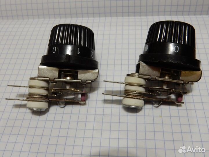 Переключатели/регуляторы мощности конфорки, много