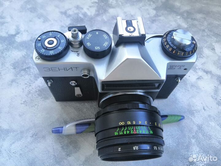 Пленочный фотоаппарат Зенит ет 1984 г