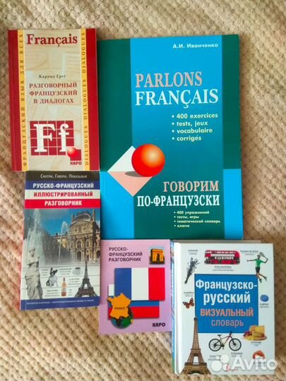 Самоучители,словари французского языка