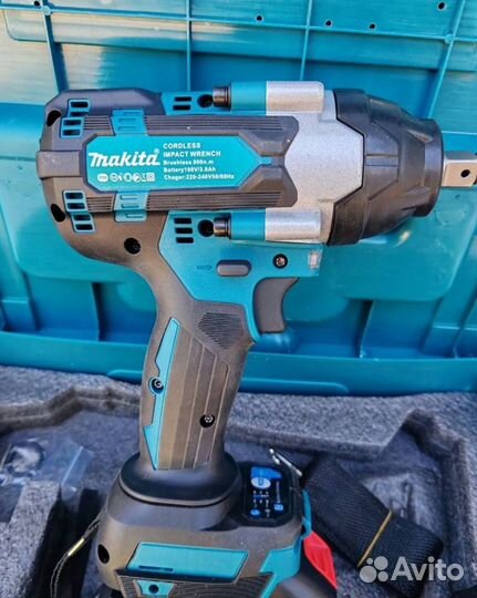 Аккумуляторный гайковерт Makita 800 н.м. (Арт.2386