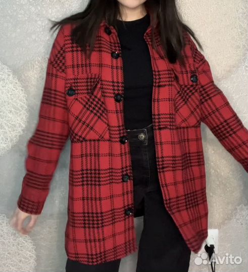 Пальто женское pull and bear