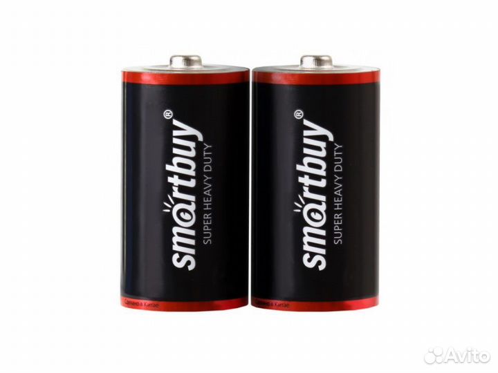 Батарейка Smartbuy Super Heavy Duty (C-R14) 2 шт