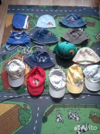 Панамы, бейсболки, бандана, разные цены