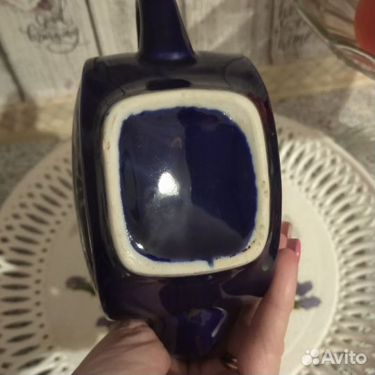 Заварочный чайник Гжель Кобальт