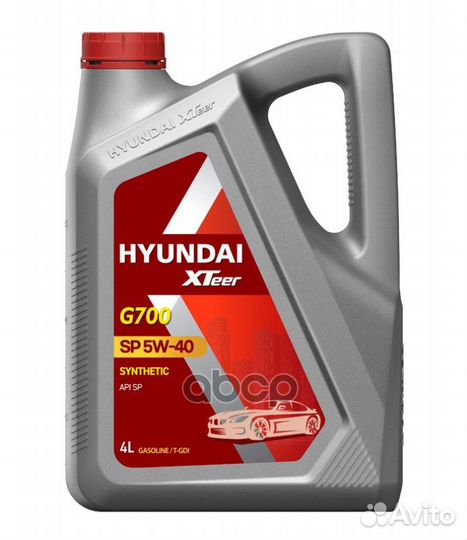 Hyundai XTeer Gasoline G700 5W40 (4L) масло мот