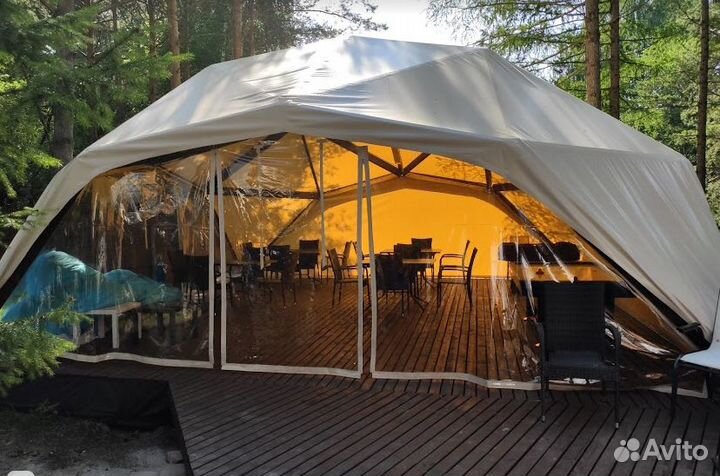Глэмпинг-экокемпинг шатер