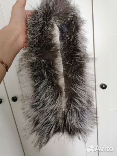 Натуральный меховой воротник