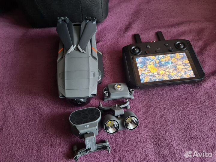 Mavic 2 enterprise advance с тепловизором