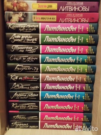 Книги. Анна и Сергей Литвиновы